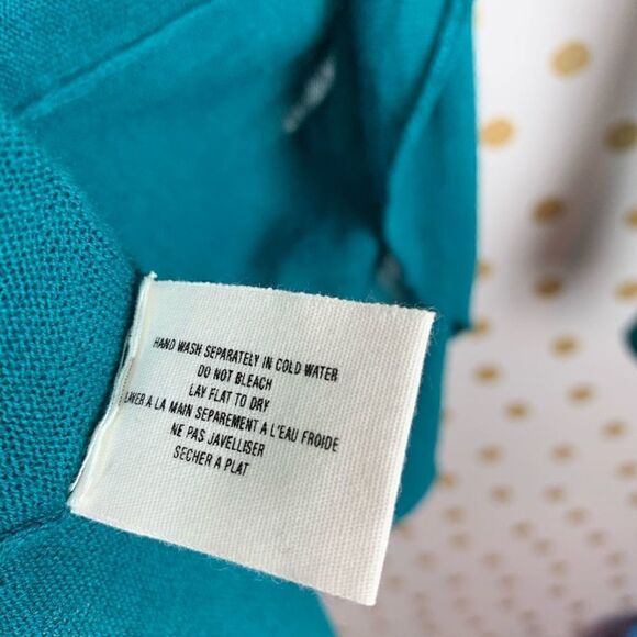 anthropologie Sparrow Teal Promenade Cardigan XS - Picture 4 of 5
